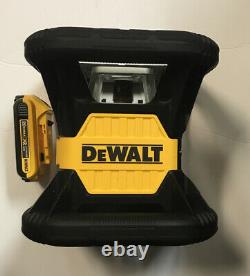 Dewalt Dw079lr 20-volt Lithium-ion 250ft Gree Auto-nivellement Rotary Laser