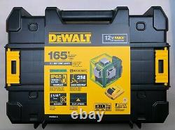Dewalt Dw089lg 12 Volts 3 X 360 Degrés Green Rotary Line Laser Kit Nouveau