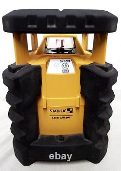 Ensemble complet de niveau laser rotatif auto-nivelant Stabila Laser Lar 300