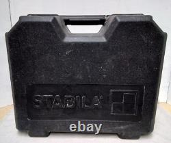 Ensemble complet de niveau laser rotatif auto-nivelant Stabila Laser Lar 300