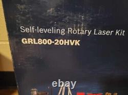 Ensemble laser rotatif autonivelant BOSCH GRL800-20HVK - NOUVEAU KIT DE LIVRAISON GRATUITE LE MÊME JOUR