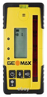 Geomax 6010643 Zone20 Hv, Laser Rotatif D'auto-niveautage Avec Récepteur Numérique Zrd105
