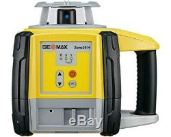 Geomax 6013520 Zone20h Autolissants Laser Rotatif Horizontal Withtripod Et 14' Rod