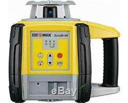 Geomax 6013520 Zone20h Autolissants Laser Rotatif Horizontal Withtripod Et 14' Rod