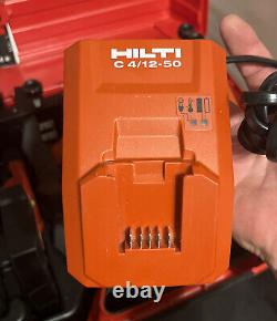 Hilti Pr 30-hvsg A12 Niveau Laser Vert Auto-rotation / Batterie Li-ion Et Chargeur