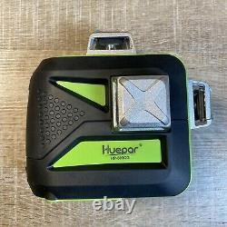 Huepar 3d Green Rotary Laser Niveau Cross Line Auto-nivelage Outil Professionnel