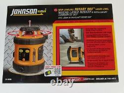 Johnson 40-6515 Auto-nivellement Rotary 800 Laser Level. (nouveau Dans La Boîte)