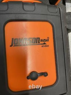 Johnson 40-6543 Kit De Niveau Laser Rotatif Auto-nivellement