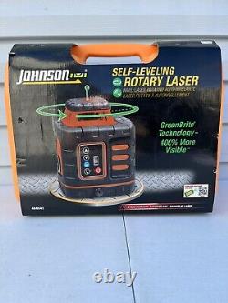 Johnson 40-6543 Niveau De Laser Rotatif Auto-niveau Avec La Technologie Greenbrite