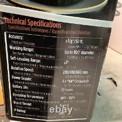 Johnson Level & Tool 40-6517 Kit Laser Rotaire Auto-niveau