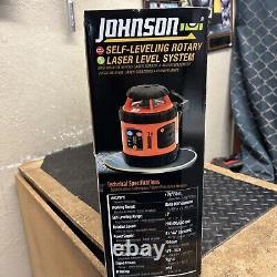 Johnson Level & Tool 40-6517 Système De Kit Laser Rotatif Auto-niveau