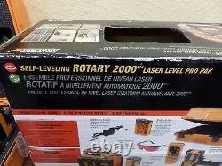 Johnson Level & Tool 40-6532 Auto-niveau Rotary 2000 Laser Level Pro Pak Kit