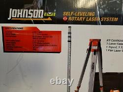 Johnson Level & Tool 99-027k Système Laser Rotaire Auto-niveau Kit Cas Dur