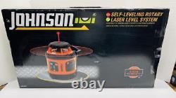 Johnson Niveau Et Outil 40-6517 Système De Laser Rotatif Auto-niveau, 29 X 7 Rouge 1kit