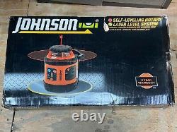 Johnson Niveau Laser Rotatif Auto-niveau, Rouge 40-6517