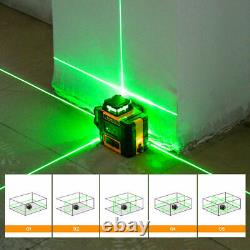 Kaiweets Auto Nivellement De Niveau Laser Rotatif Lazer Niveau Laser-kt360a Green Laser