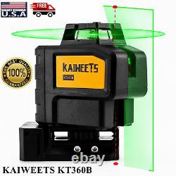 Kaiweets Kt360b 360° Green Light Laser Level Rotary Laser Level Auto-nivelage