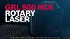 Kit Laser Rotatif À Nivellement Automatique De Bosch Grl 500 Hck