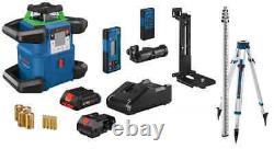 Kit de laser rotatif auto-nivelant Bosch GRL4000-90CHVGK Revolve 4000