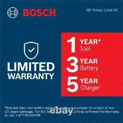Kit de laser rotatif auto-nivelant Bosch GRL4000-90CHVGK Revolve 4000