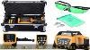 Kit De Niveau Laser Rotatif Iglobalbuy, Laser Vert à Nivellement Automatique 500m, Faisceau Vert 360 Automatique.