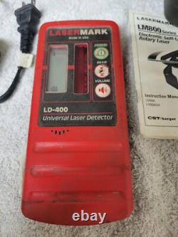 Kit de niveau laser rotatif auto-nivelant Lasermark LM800 - Pour pièces VOIR DESCRIPTION