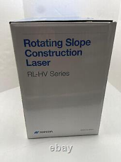 Kit laser de construction polyvalent Topcon RL-HV2S à double pente autonivelante