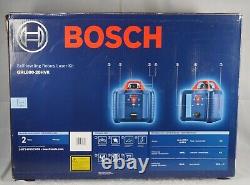Kit laser rotatif Bosch GRL80020HVK autonivelant 800ft EUC - Unité toute neuve