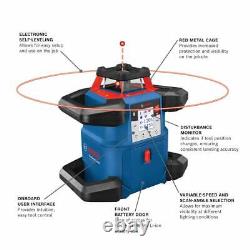 Kit laser rotatif autonivelant Bosch 18V Revolve4000