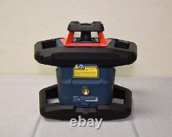 Kit laser rotatif autonivelant à faisceau rouge Bosch GRL4000-80CHVK-S