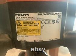 Kit laser rotatif intérieur/extérieur Hilti PR 3-HVSG A12