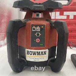 Kit niveau laser rotatif autonivelant Hilti PR 30-HVS A12 avec 2 batteries