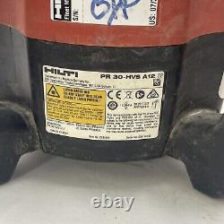 Kit niveau laser rotatif autonivelant Hilti PR 30-HVS A12 avec 2 batteries