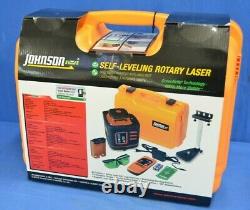 Laser Rotatif À Auto-niveaux Johnson Avec Greenbrite Tech 40-6543
