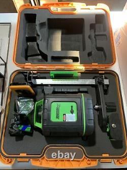 Laser Rotatif À Auto-niveaux Johnson Avec Technologie Greenbrite 40-6543 Kit Nouveau Open