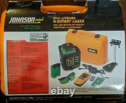 Laser Rotatif À Auto-niveaux Johnson Avec Technologie Greenbrite 40-6543 Nouveau Ouvert