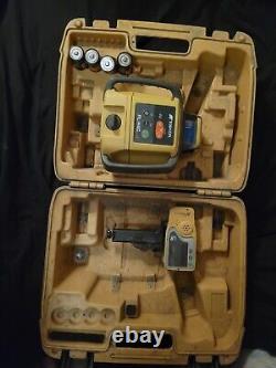 Laser de construction Topcon RL-H4C à longue portée avec batterie sèche