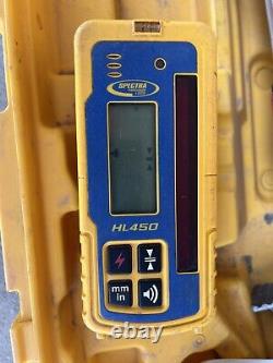 Laser de nivellement automatique Spectra Precision LL300N avec trépied + récepteur HL450