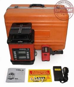 Laser rotatif auto-nivelant à double grade Agl Eagl-310, Topcon, Spectra, pente