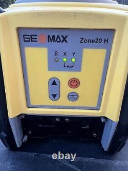 Laser rotatif de nivellement automatique GEOMAX Zone20 H UNIQUEMENT