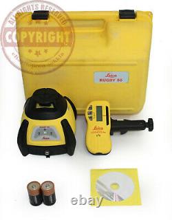 Leica Rugby 50 Self Leveling Rotary Laser Level, Trimble, Spectra, Topcon