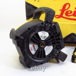 Leica Rugby 610 Laser Horizontal Rotatif Auto-nivelant Kit de Base avec REBAS Rod Eye