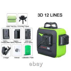 Niveau Laser Rotatif 360 16 Lignes 4D Auto-Nivelant Horizontal Vertical