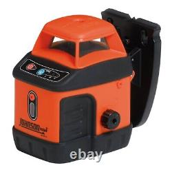 Niveau et outil Johnson 40-6519 Laser rotatif, rouge, projection horizontale