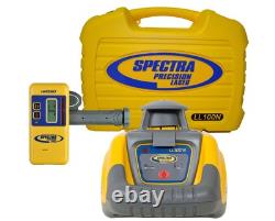Niveau laser Spectra Precision LL100N, niveau auto-nivelant avec récepteur HR320