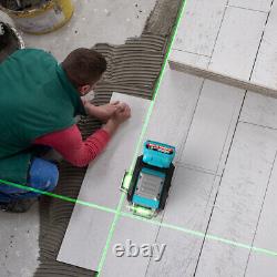 Niveau laser de construction Elikliv 360 auto-nivelant pour carrelage mural 200ft