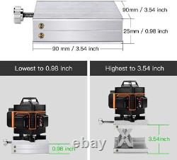 Niveau laser rotatif 360 degrés Elikliv 4D 16 lignes, auto-nivelant horizontal et vertical