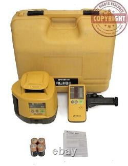 Niveau laser rotatif auto-nivelant Topcon Rl-h3c, transit, Spectra, Leica