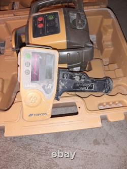 Niveau laser rotatif auto-nivelant Topcon Rl-h5a + récepteur Ls-80l Nice