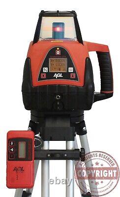 Niveau laser rotatif auto-nivelant à double grade AGL, Transit, Topcon, Spectra, Rugby